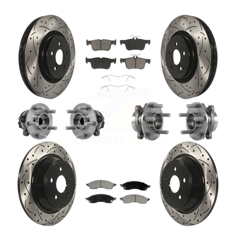 Transit Auto KBB-130592 Wheel Bearing and Hub Assembly for 2022-2023 Lincoln Nautilus - Front and Rear product image