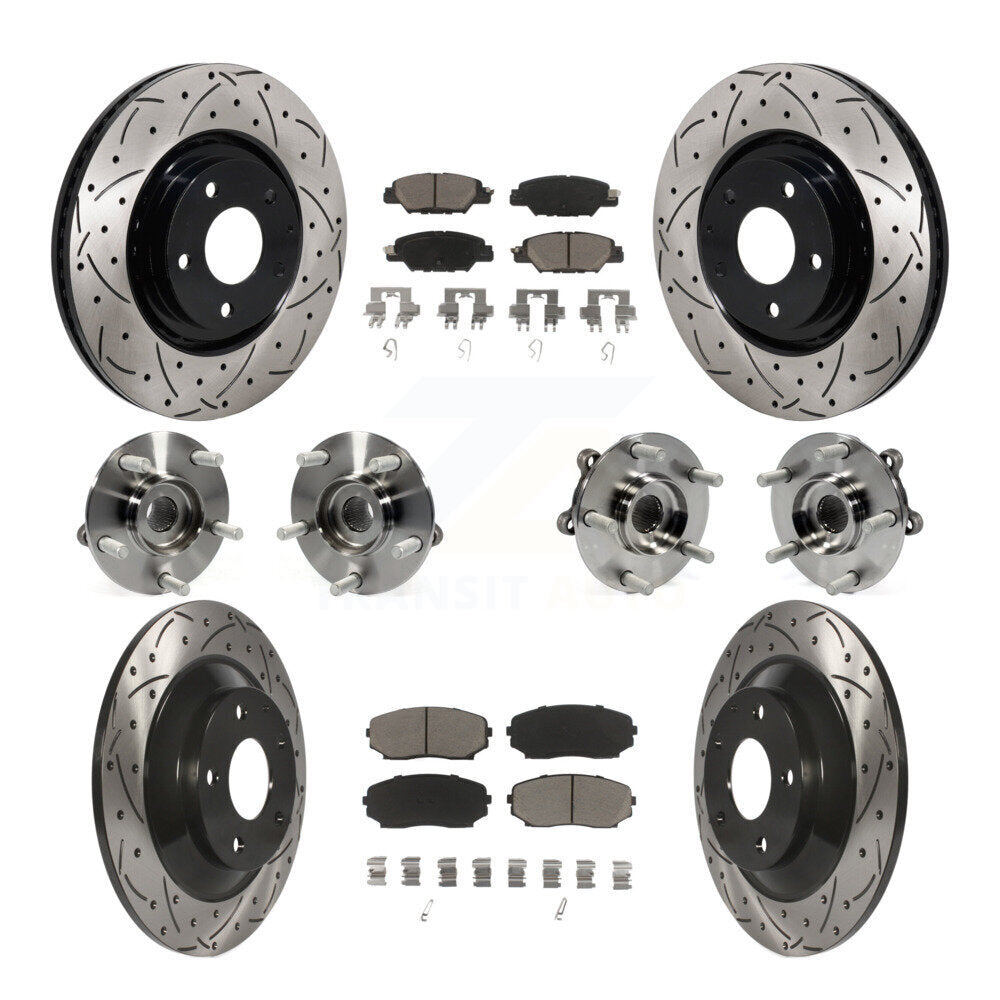 Transit Auto KBB-130593 Wheel Bearing and Hub Assembly for 2019-2023 Mazda CX-5 - Front and Rear product image