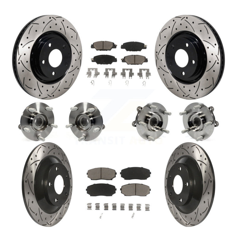 Transit Auto KBB-130593 Wheel Bearing and Hub Assembly for 2019-2023 Mazda CX-5 - Front and Rear product image