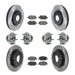 Transit Auto KBB-130614 Wheel Bearing and Hub Assembly for 2021 Chevrolet Equinox, GMC Terrain - Front and Rear product image