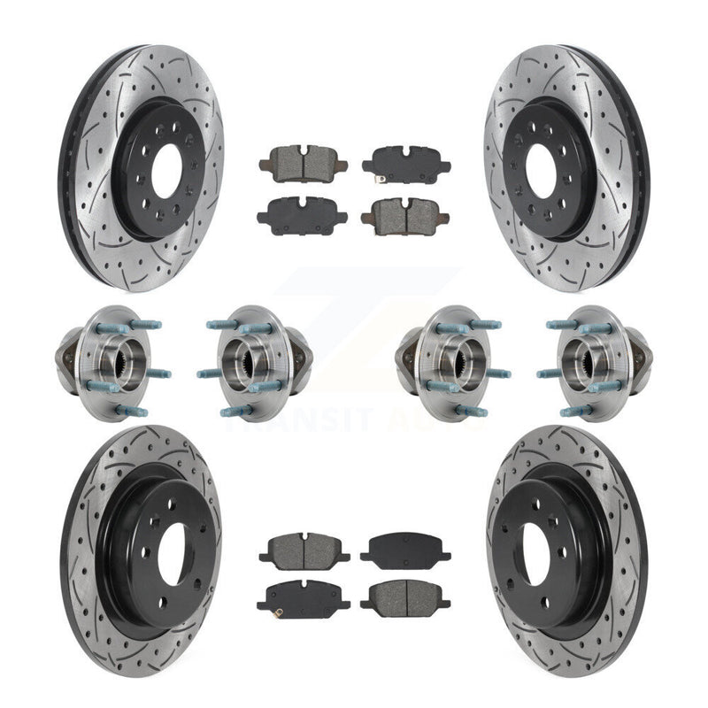 Transit Auto KBB-130614 Wheel Bearing and Hub Assembly for 2021 Chevrolet Equinox, GMC Terrain - Front and Rear product image