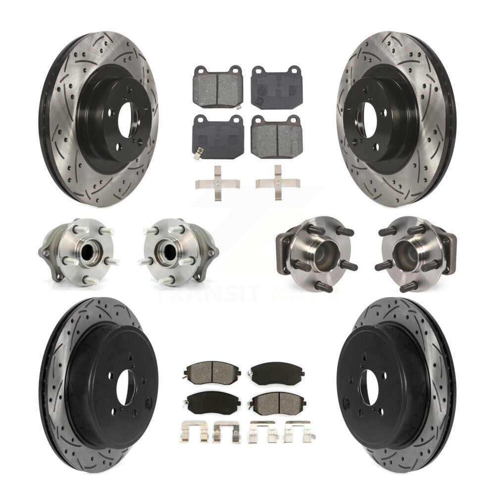 Transit Auto KBB-130616 Wheel Bearing and Hub Assembly for 2017 Subaru BRZ - Front and Rear product image
