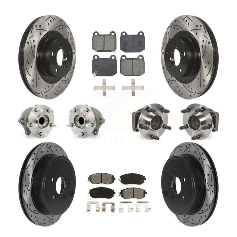 Transit Auto KBB-130616 Wheel Bearing and Hub Assembly for 2017 Subaru BRZ - Front and Rear product image