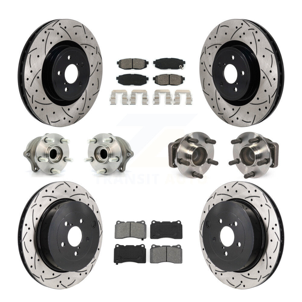 Transit Auto KBB-130618 Wheel Bearing and Hub Assembly for 2017 Subaru BRZ - Front and Rear product image