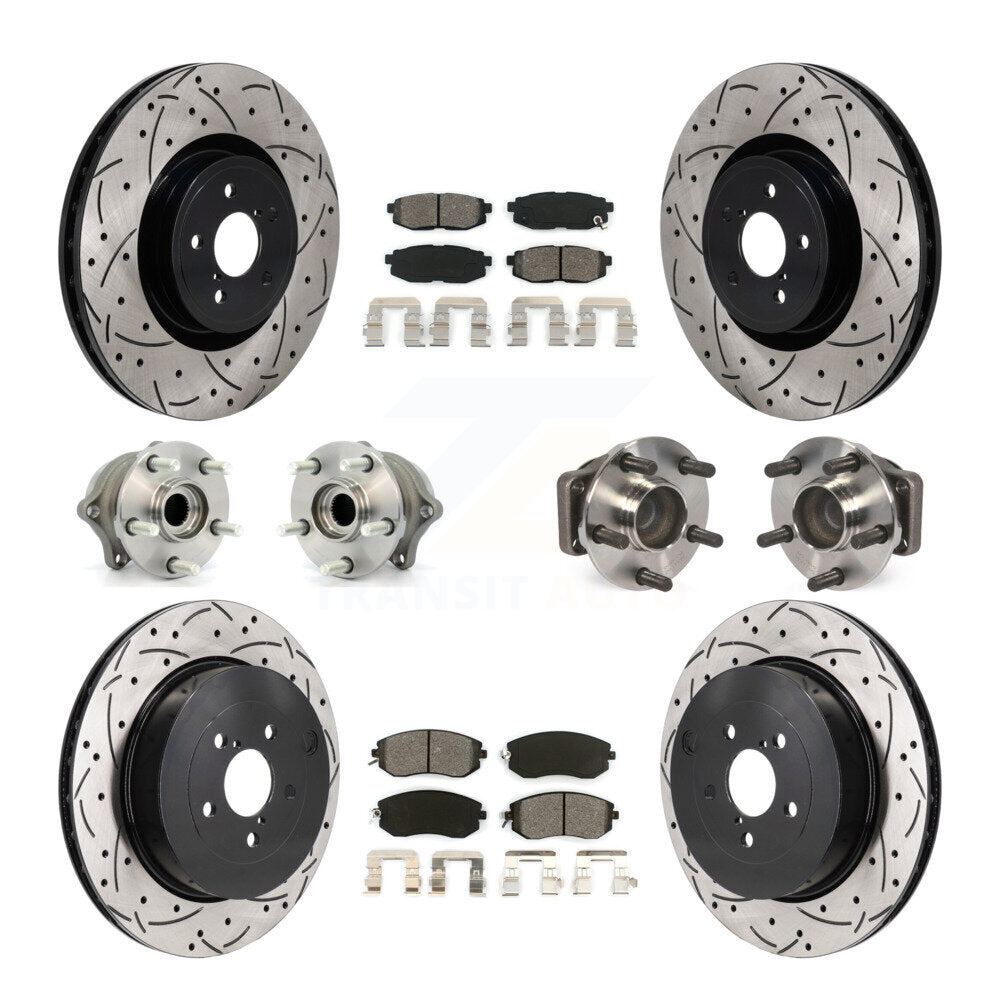 Transit Auto KBB-130619 Wheel Bearing and Hub Assembly for 2019 Toyota 86 - Front and Rear product image