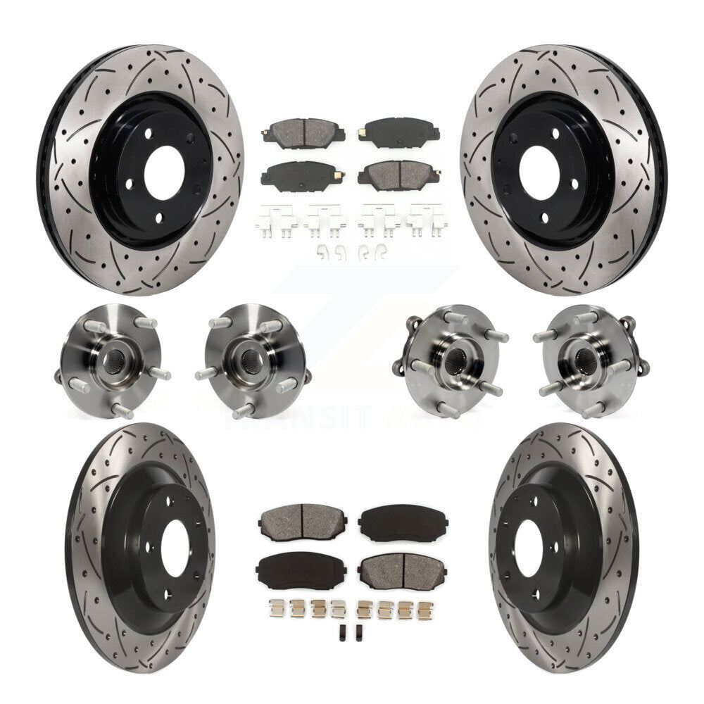 Transit Auto KBB-130620 Wheel Bearing and Hub Assembly for 2019-2023 Mazda CX-5 - Front and Rear product image