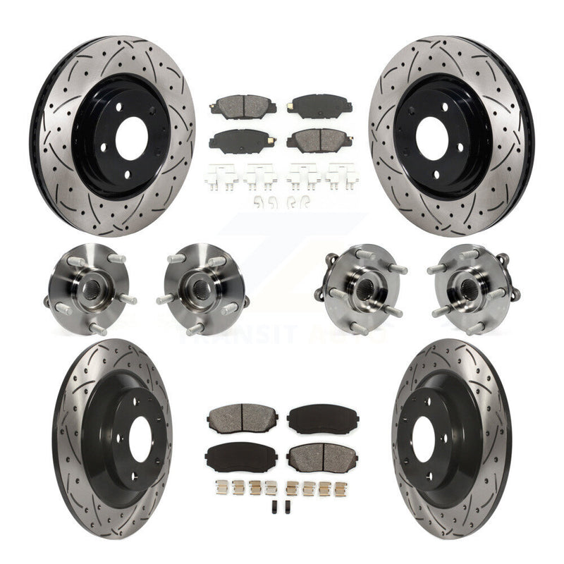 Transit Auto KBB-130620 Wheel Bearing and Hub Assembly for 2019-2023 Mazda CX-5 - Front and Rear product image