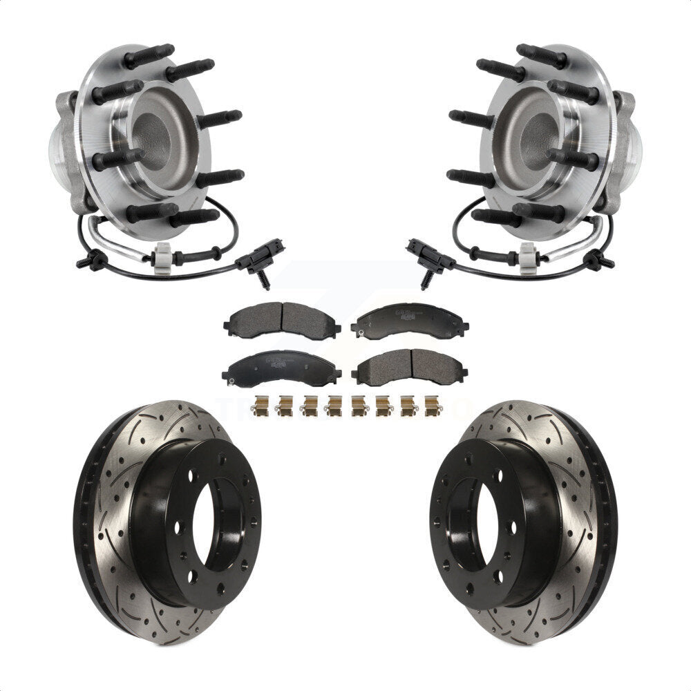 Transit Auto KBB-130664 Wheel Bearing and Hub Assembly for 2021-2023 Chevrolet Express 2500, GMC Savana 2500 - Front product image