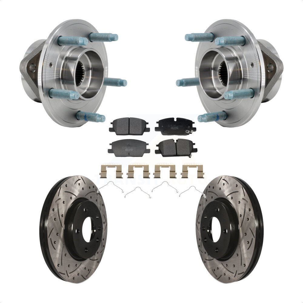 Transit Auto KBB-130671 Wheel Bearing and Hub Assembly for 2021-2024 Chevrolet Equinox, GMC Terrain - Front product image