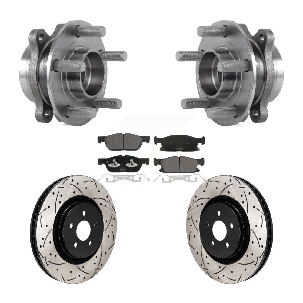 Transit Auto KBB-130672 Wheel Bearing and Hub Assembly for 2020-2024 Ford Edge - Front product image