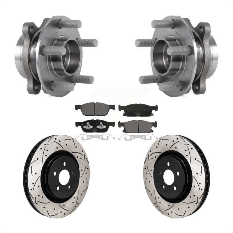 Transit Auto KBB-130672 Wheel Bearing and Hub Assembly for 2020-2024 Ford Edge - Front product image