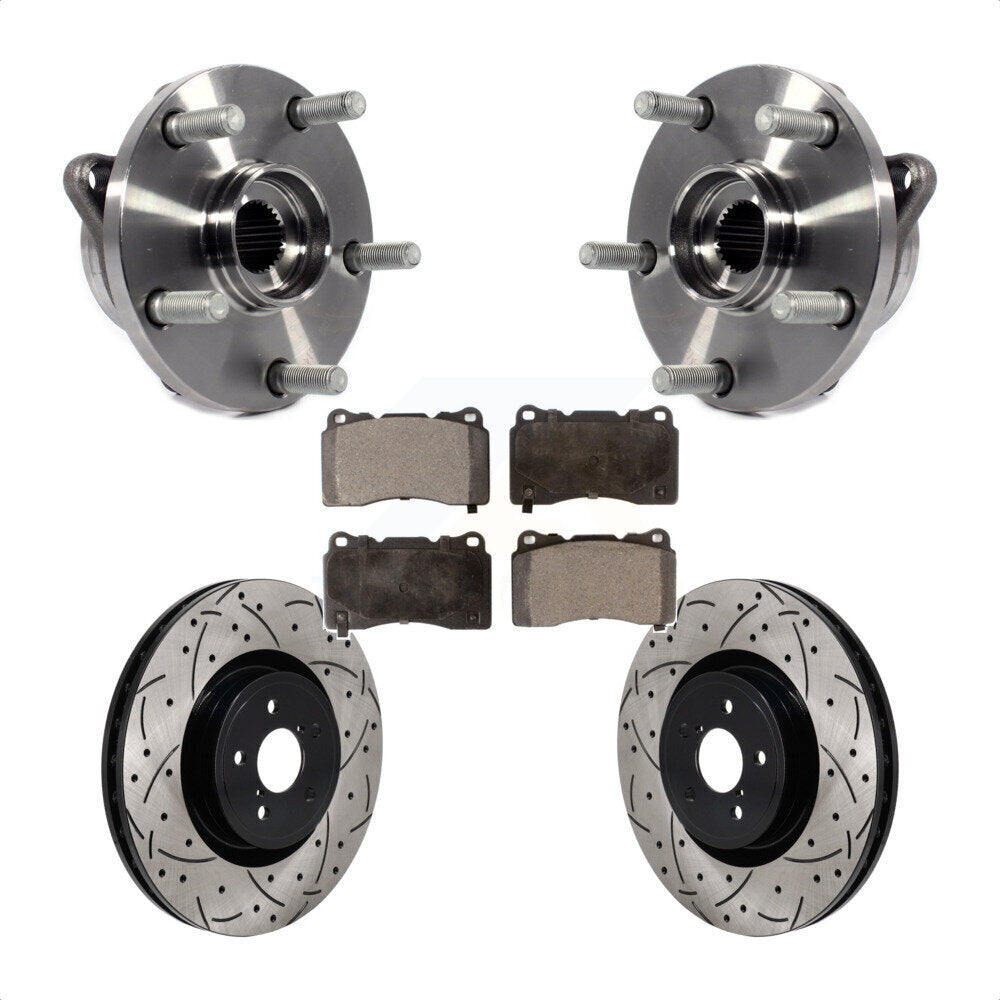 Transit Auto KBB-130680 Wheel Bearing and Hub Assembly for 2004 Subaru Impreza - Front product image