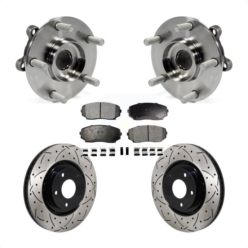 Transit Auto KBB-130682 Wheel Bearing and Hub Assembly for 2019-2023 Mazda CX-5 - Front product image