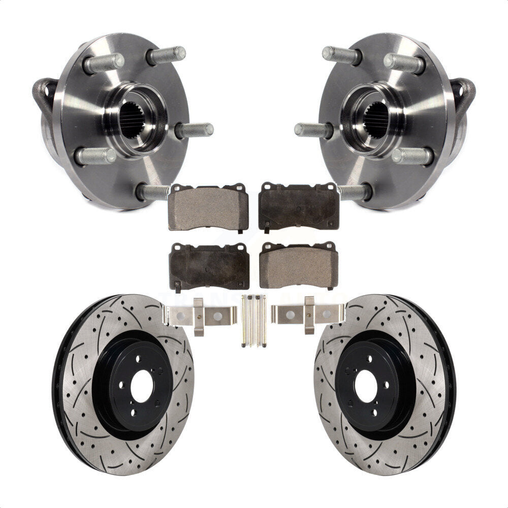 Transit Auto KBB-130683 Wheel Bearing and Hub Assembly for 2004 Subaru Impreza - Front product image