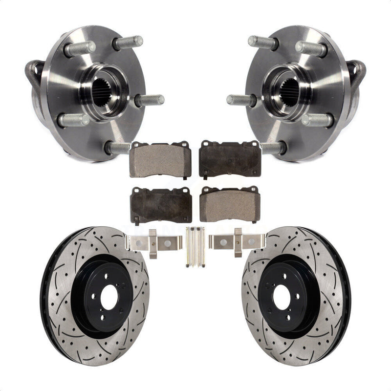 Transit Auto KBB-130683 Wheel Bearing and Hub Assembly for 2004 Subaru Impreza - Front product image