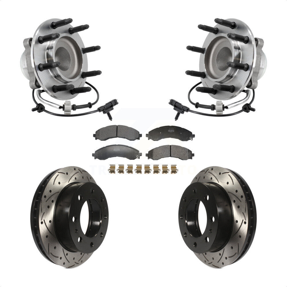 Transit Auto KBB-130694 Wheel Bearing and Hub Assembly for 2021-2023 Chevrolet Express 2500, GMC Savana 2500 - Front product image