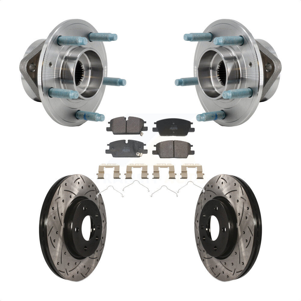 Transit Auto KBB-130696 Wheel Bearing and Hub Assembly for 2021-2024 Chevrolet Equinox, GMC Terrain - Front product image