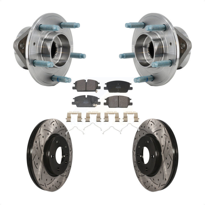 Transit Auto KBB-130696 Wheel Bearing and Hub Assembly for 2021-2024 Chevrolet Equinox, GMC Terrain - Front product image