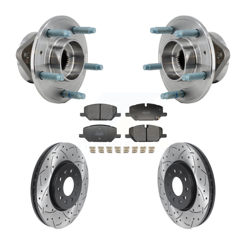 Transit Auto KBB-130697 Wheel Bearing and Hub Assembly for 2020-2021 Chevrolet Equinox, GMC Terrain - Front product image