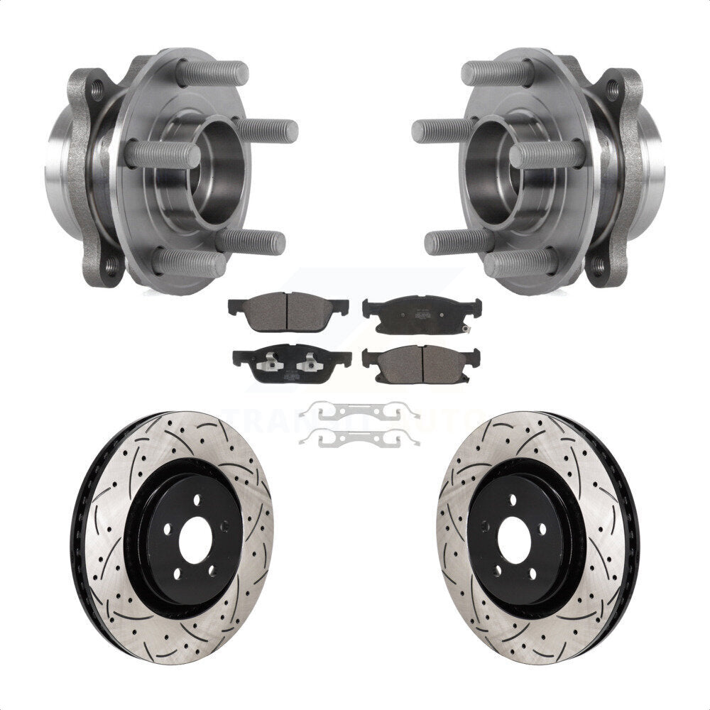 Transit Auto KBB-130699 Wheel Bearing and Hub Assembly for 2020-2024 Ford Edge - Front product image
