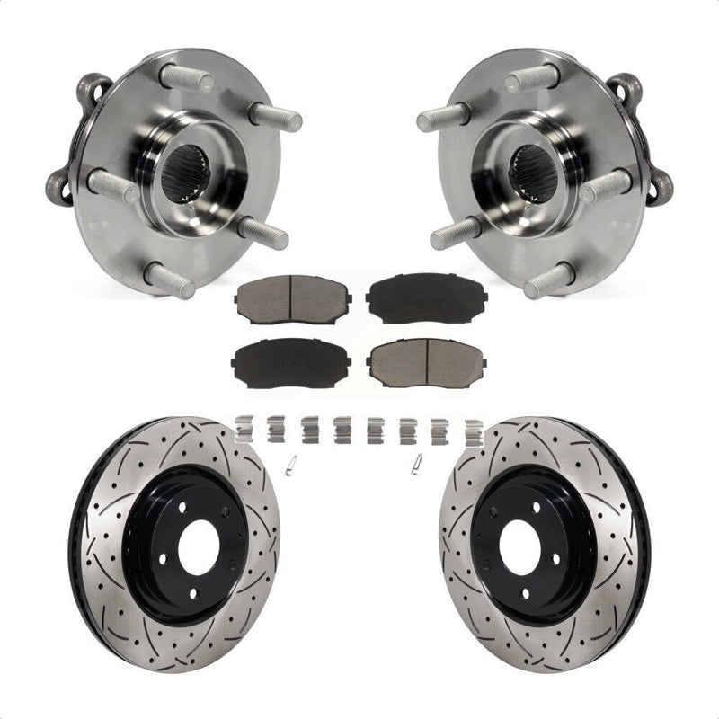 Transit Auto KBB-130711 Wheel Bearing and Hub Assembly for 2019-2023 Mazda CX-5 - Front product image