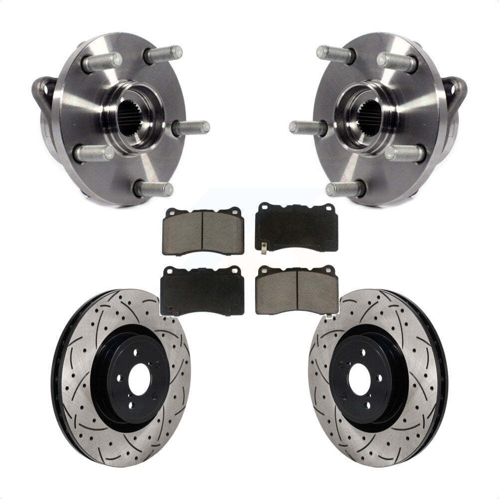 Transit Auto KBB-130716 Wheel Bearing and Hub Assembly for 2004 Subaru Impreza - Front product image