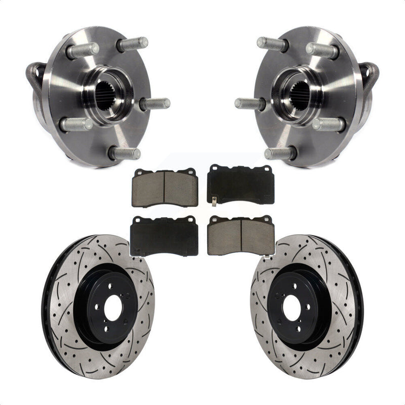 Transit Auto KBB-130716 Wheel Bearing and Hub Assembly for 2004 Subaru Impreza - Front product image