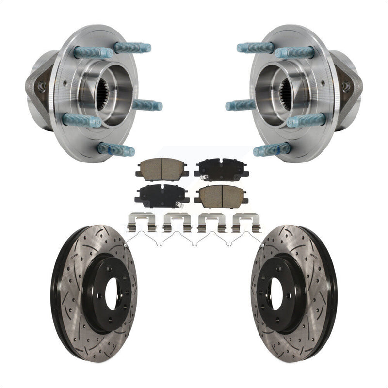 Transit Auto KBB-130717 Wheel Bearing and Hub Assembly for 2021-2024 Chevrolet Equinox, GMC Terrain - Front product image