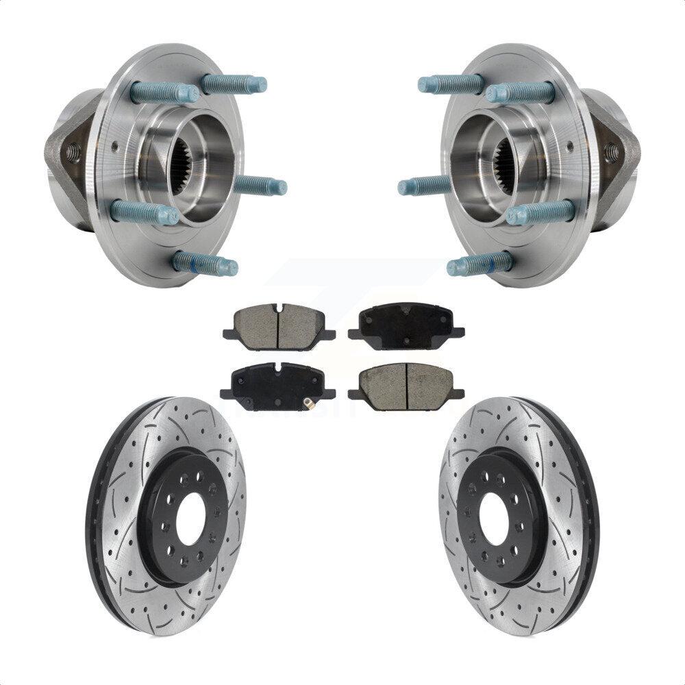 Transit Auto KBB-130718 Wheel Bearing and Hub Assembly for 2020-2021 Chevrolet Equinox, GMC Terrain - Front product image