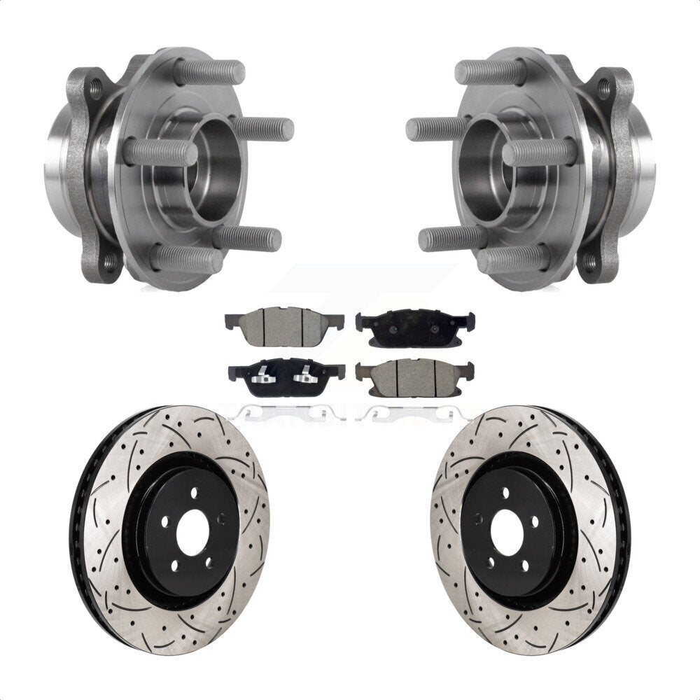 Transit Auto KBB-130721 Wheel Bearing and Hub Assembly for 2020-2024 Ford Edge - Front product image