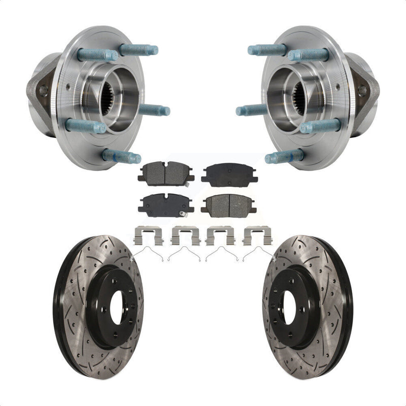 Transit Auto KBB-130725 Wheel Bearing and Hub Assembly for 2021-2024 Chevrolet Equinox, GMC Terrain - Front product image