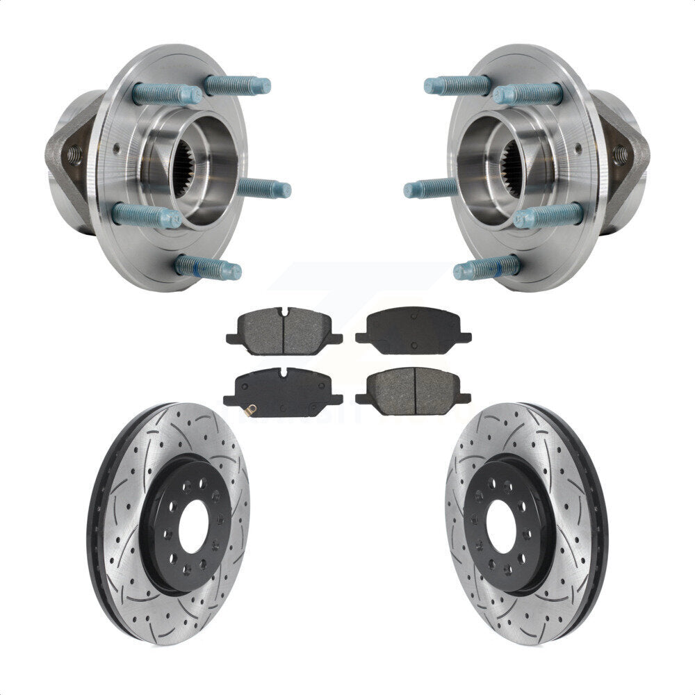 Transit Auto KBB-130726 Wheel Bearing and Hub Assembly for 2020-2021 Chevrolet Equinox, GMC Terrain - Front product image