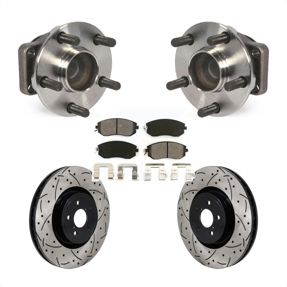 Transit Auto KBB-130728 Wheel Bearing and Hub Assembly for 2019 Toyota 86 - Front product image