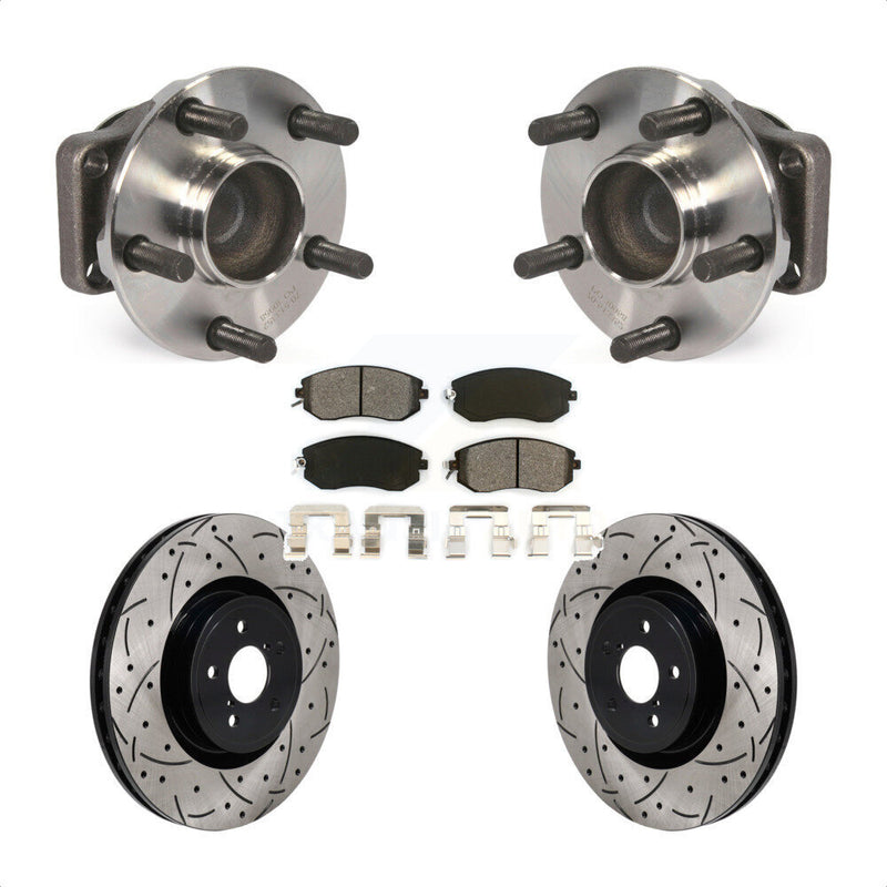 Transit Auto KBB-130728 Wheel Bearing and Hub Assembly for 2019 Toyota 86 - Front product image