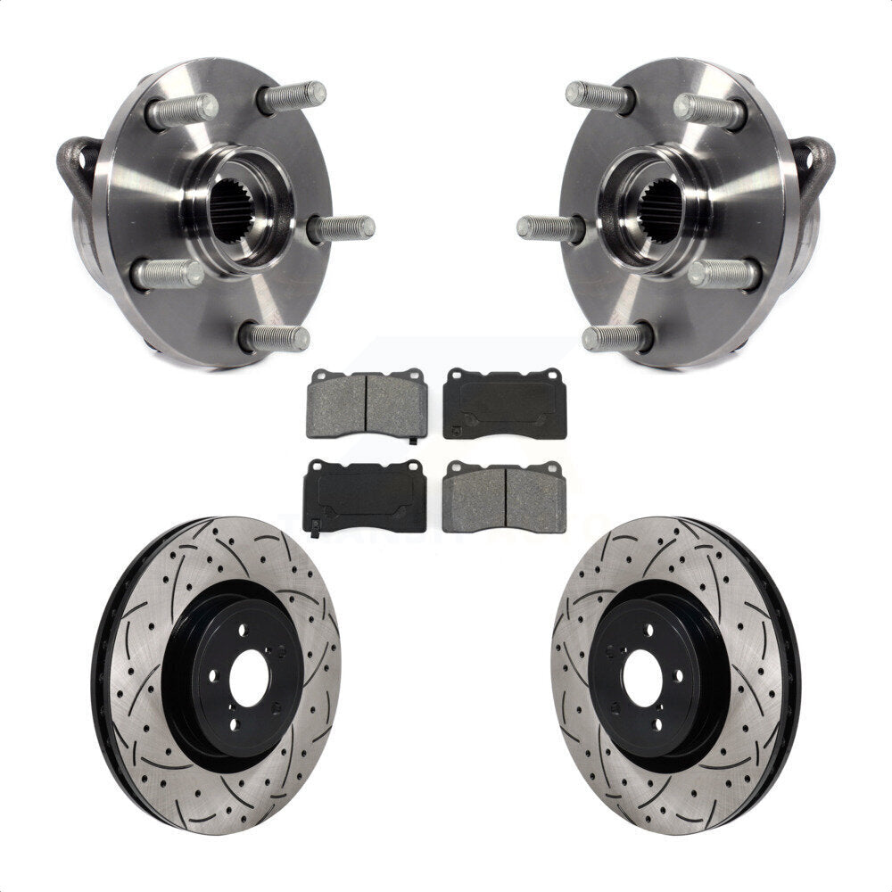 Transit Auto KBB-130731 Wheel Bearing and Hub Assembly for 2004 Subaru Impreza - Front product image
