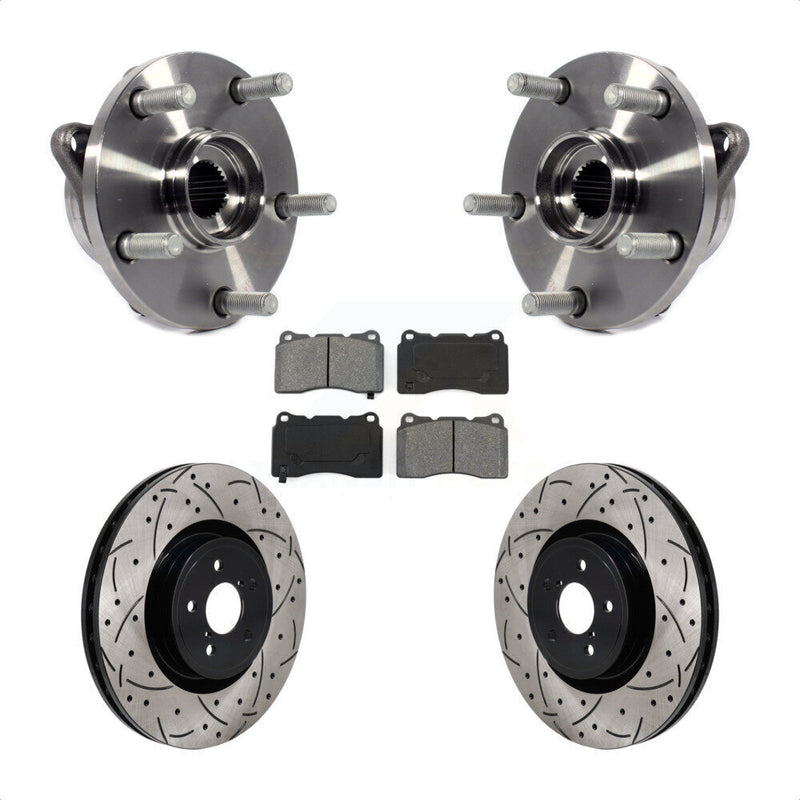 Transit Auto KBB-130731 Wheel Bearing and Hub Assembly for 2004 Subaru Impreza - Front product image