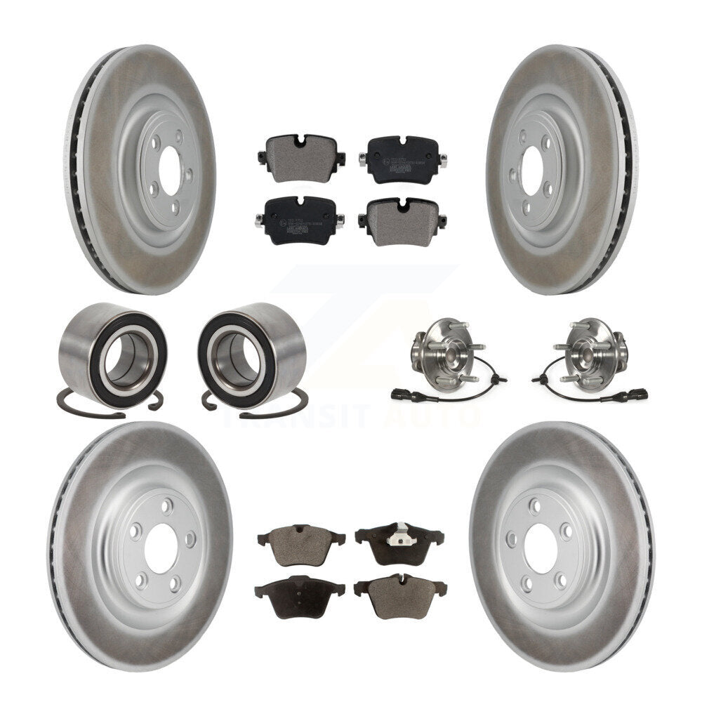 Transit Auto KBB-130732 Wheel Bearing and Hub Assembly for 2017-2018 Jaguar XJ - Front and Rear product image