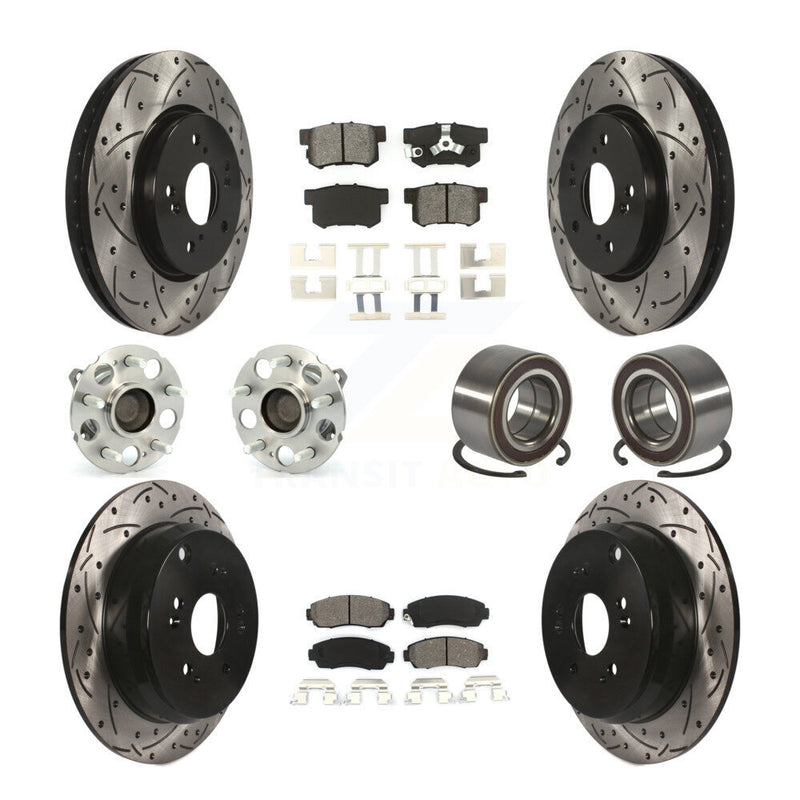 Transit Auto KBB-130760 Wheel Bearing for 2007-2011 Honda CR-V - Front and Rear product image
