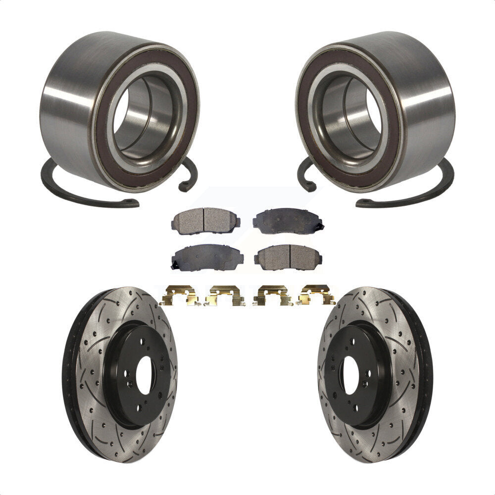 Transit Auto KBB-130771 Wheel Bearing for 2007-2012 Acura RDX, Honda CR-V - Front product image