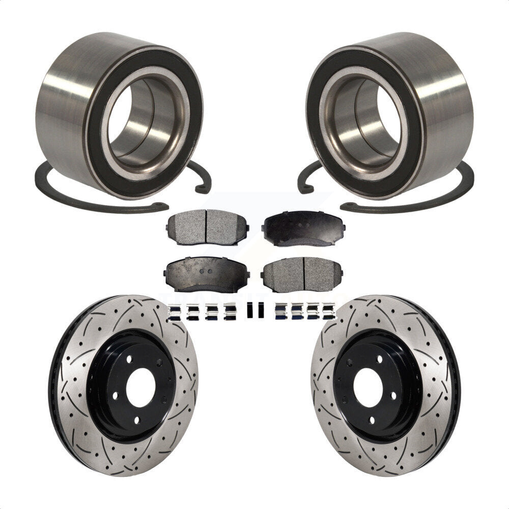 Transit Auto KBB-130780 Wheel Bearing for 2016-2018 Mazda CX-9 - Front product image