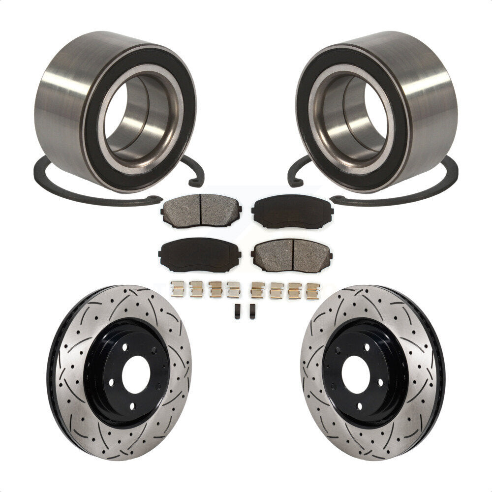 Transit Auto KBB-130788 Wheel Bearing for 2016-2018 Mazda CX-9 - Front product image
