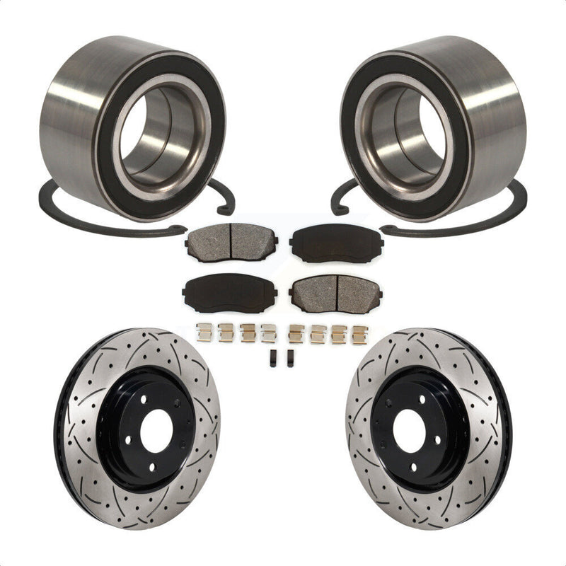 Transit Auto KBB-130788 Wheel Bearing for 2016-2018 Mazda CX-9 - Front product image