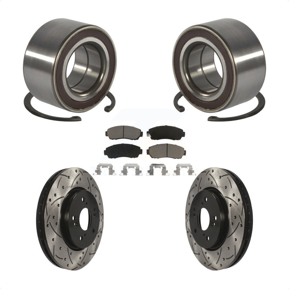 Transit Auto KBB-130789 Wheel Bearing for 2007-2012 Acura RDX, Honda CR-V - Front product image