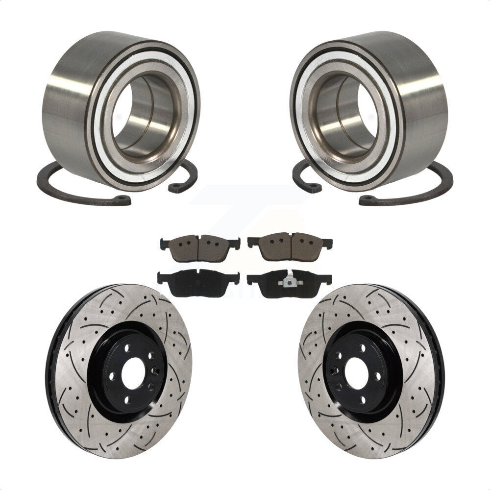 Transit Auto KBB-130792 Wheel Bearing for 2016-2018 Jaguar E-Pace, Land Rover Discovery Sport - Front product image