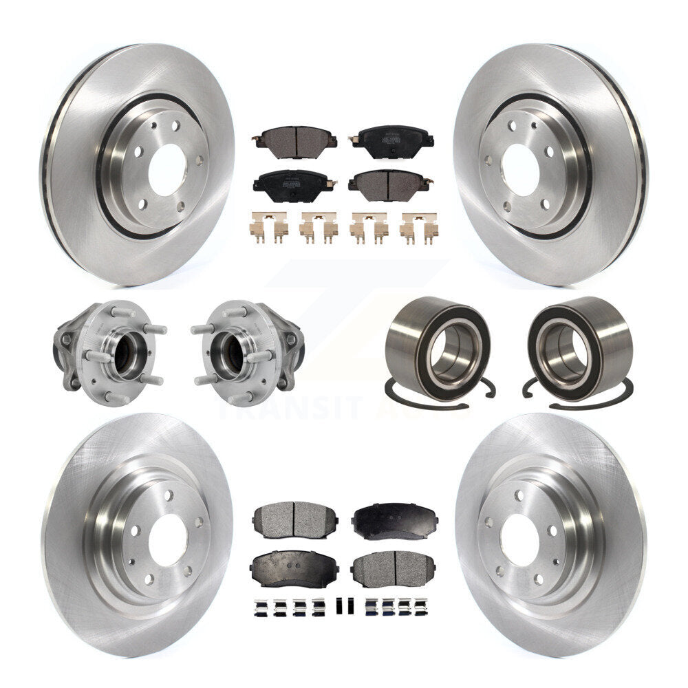 Transit Auto KBB-130881 Wheel Bearing for 2016-2018 Mazda CX-9 - Front and Rear product image