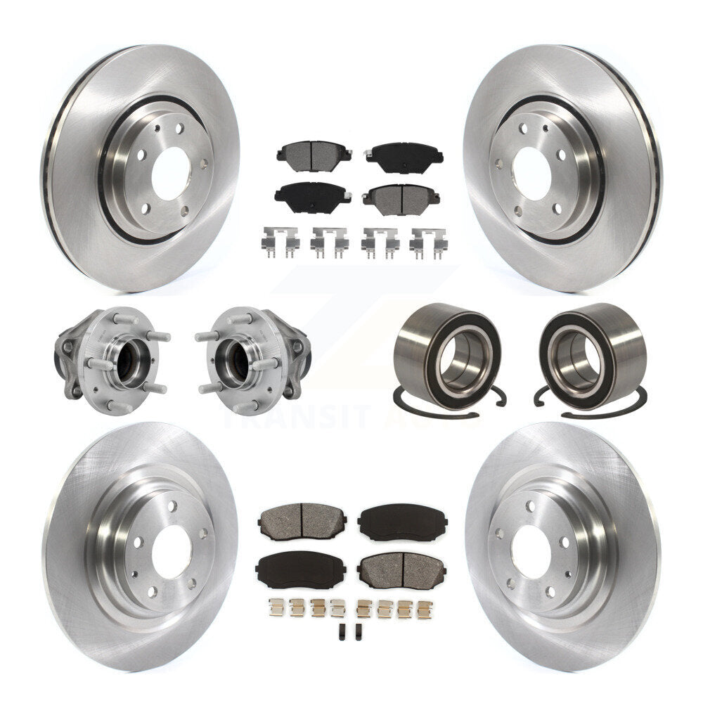Transit Auto KBB-130889 Wheel Bearing for 2016-2018 Mazda CX-9 - Front and Rear product image