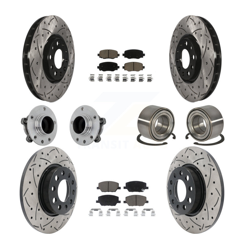 Transit Auto KBB-130911 Wheel Bearing for 2016-2018 Fiat 500X - Front and Rear product image