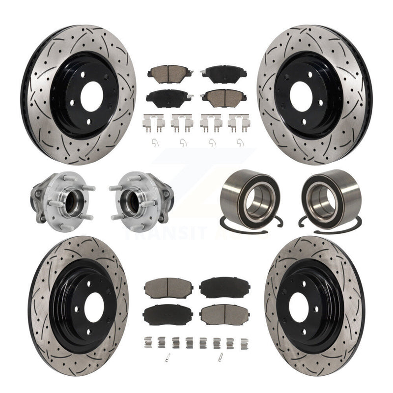 Transit Auto KBB-130913 Wheel Bearing for 2016-2018 Mazda CX-9 - Front and Rear product image