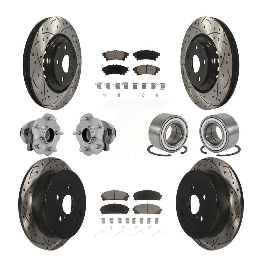 Transit Auto KBB-130917 Wheel Bearing for 2010-2019 Toyota Highlander, Lexus RX350, Lexus RX450h - Front and Rear product image