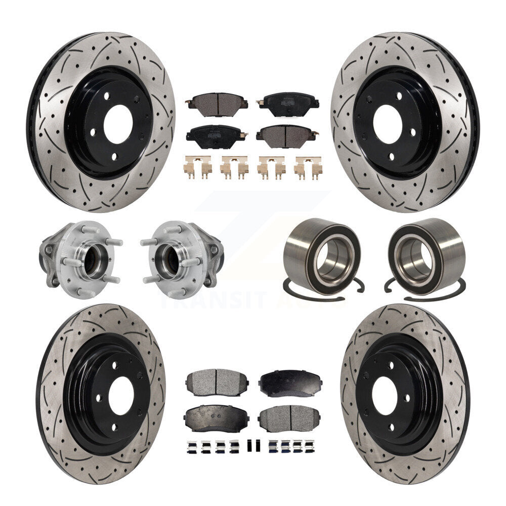 Transit Auto KBB-130922 Wheel Bearing for 2016-2018 Mazda CX-9 - Front and Rear product image